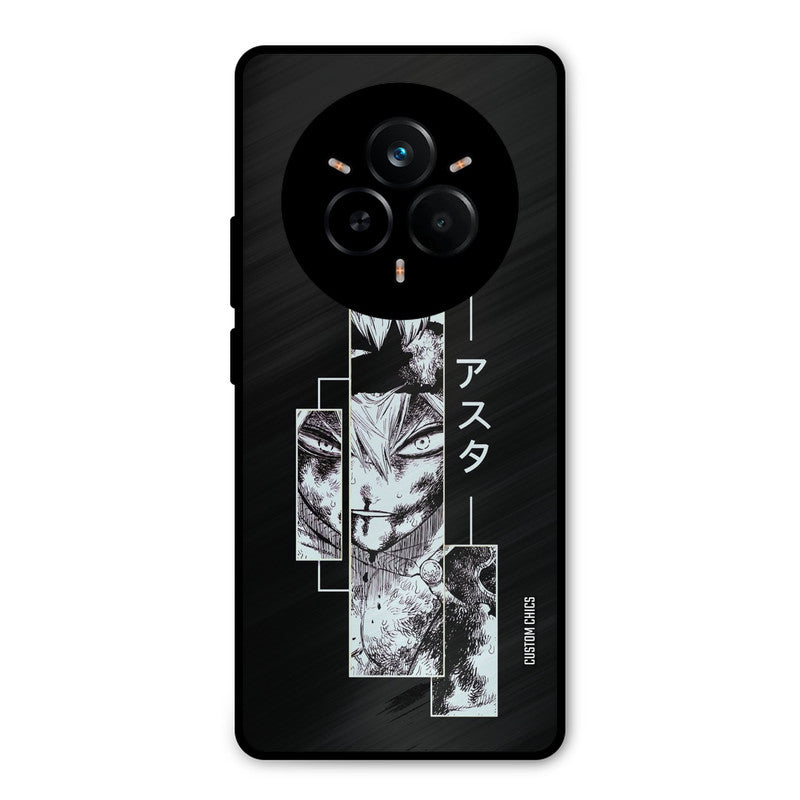 Wounded Asta Realme 14 Pro Mobile Back Cover - Anime PrintShield Case