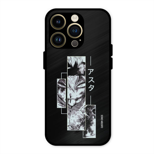 Wounded Asta iPhone 14 Pro Mobile Back Cover - Anime PrintShield Case