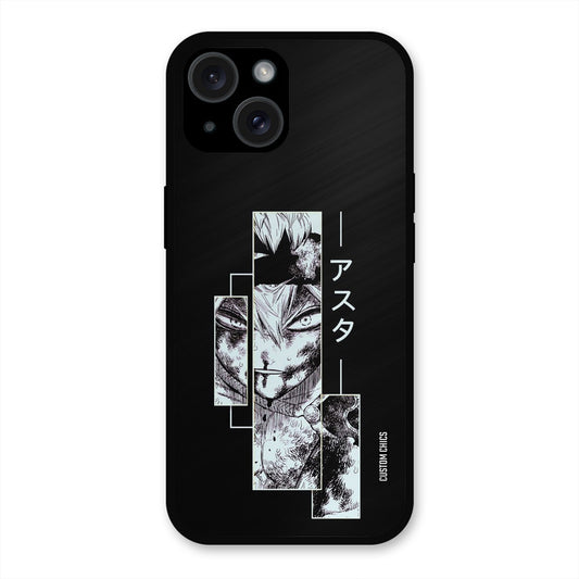 Wounded Asta iPhone 15 Mobile Back Cover - Anime PrintShield Case