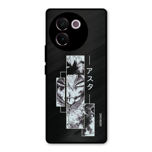 Wounded Asta Vivo V30e Mobile Back Cover - Anime PrintShield Case