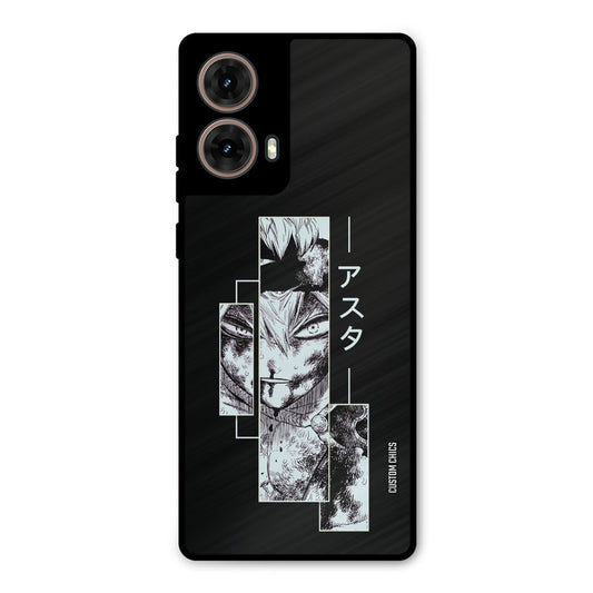 Wounded Asta Moto G85 Mobile Back Cover - Anime PrintShield Case