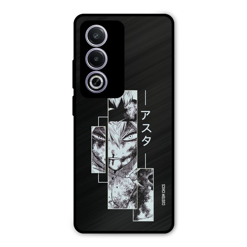 Wounded Asta Oppo K12x Mobile Back Cover - Anime PrintShield Case