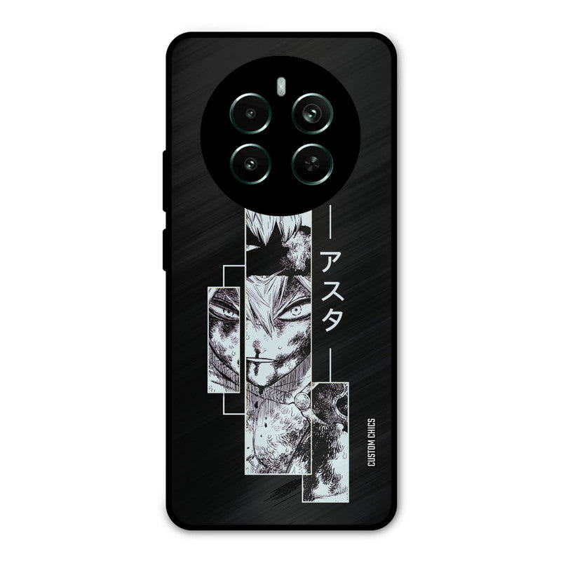 Wounded Asta Realme 12 Plus Mobile Back Cover - Anime PrintShield Case
