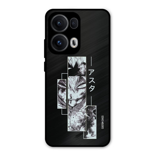 Wounded Asta Oppo Reno 13 Pro 5G Mobile Back Cover - Anime PrintShield Case