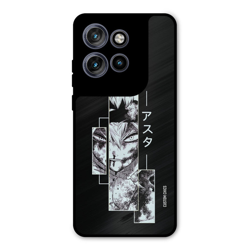 Wounded Asta Motorola Edge 50 Neo Mobile Back Cover - Anime PrintShield Case