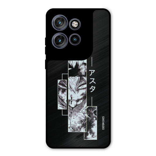 Wounded Asta Motorola Edge 50 Neo Mobile Back Cover - Anime PrintShield Case