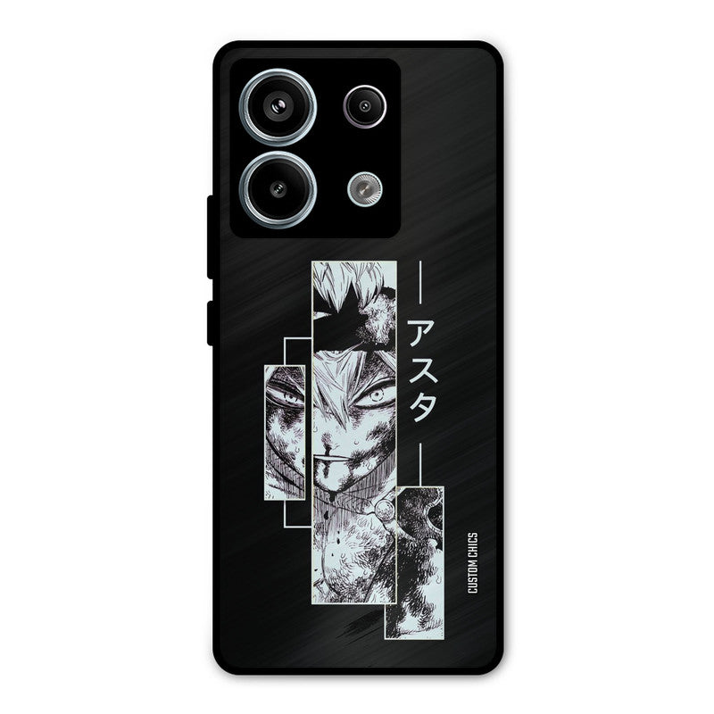 Wounded Asta Redmi Note 13 Pro 5G Mobile Back Cover - Anime PrintShield Case