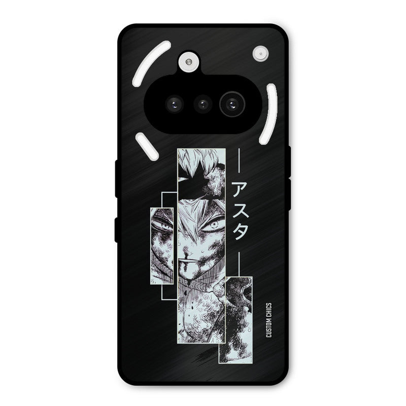 Wounded Asta Nothing Phone 3A Mobile Back Cover - Anime PrintShield Case
