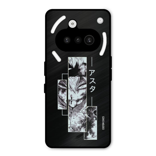 Wounded Asta Nothing Phone 3A Mobile Back Cover - Anime PrintShield Case