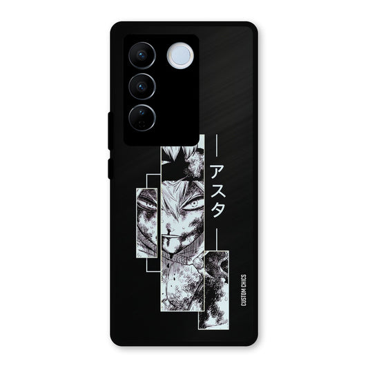 Wounded Asta Vivo V27 Pro Mobile Back Cover - Anime PrintShield Case