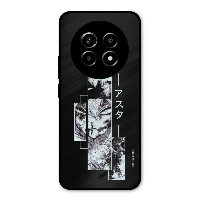 Wounded Asta Realme 14 Pro lite Mobile Back Cover - Anime PrintShield Case