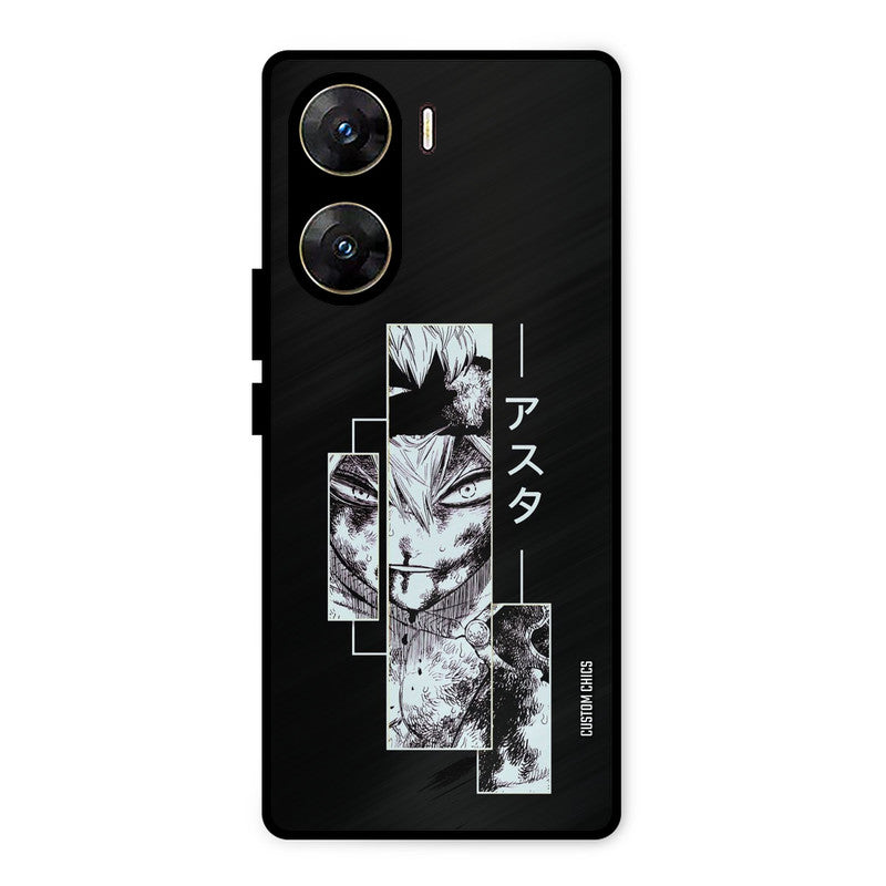 Wounded Asta Vivo V29e Mobile Back Cover - Anime PrintShield Case