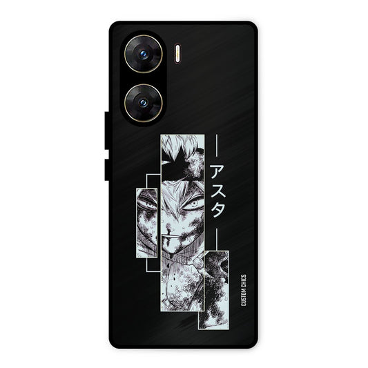 Wounded Asta Vivo V29e Mobile Back Cover - Anime PrintShield Case