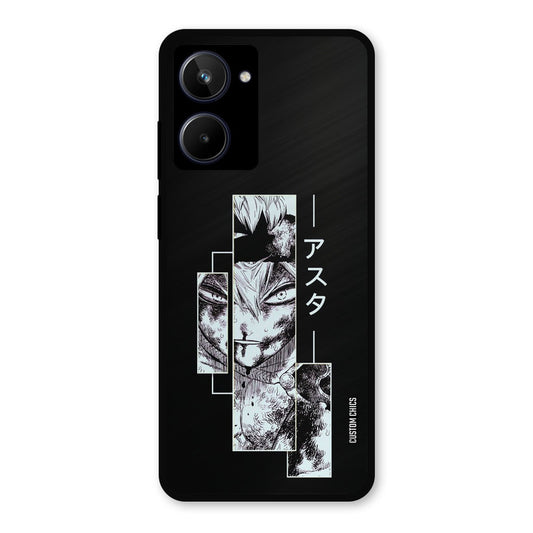 Wounded Asta Realme 10 Mobile Back Cover - Anime PrintShield Case