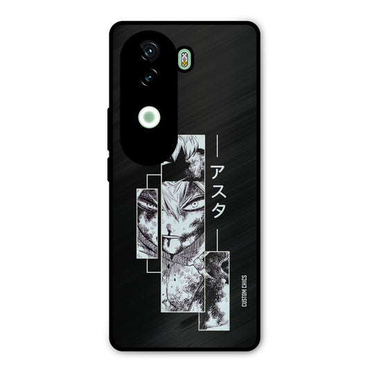 Wounded Asta Vivo V40e Mobile Back Cover - Anime PrintShield Case