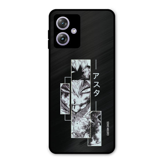 Wounded Asta Moto G54 Mobile Back Cover - Anime PrintShield Case