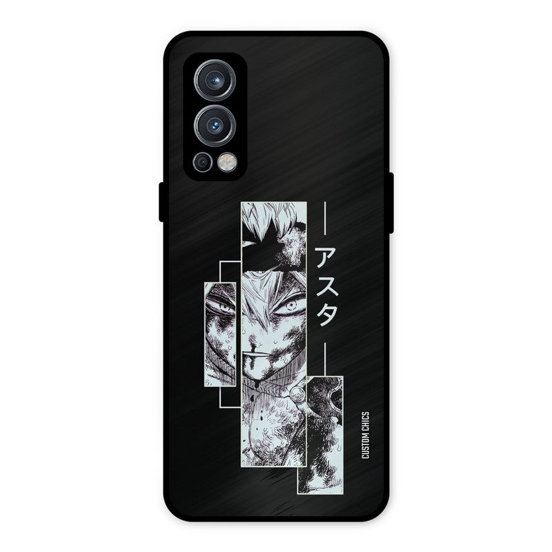Wounded Asta OnePlus Nord 2 5G Mobile Back Cover - Anime PrintShield Case