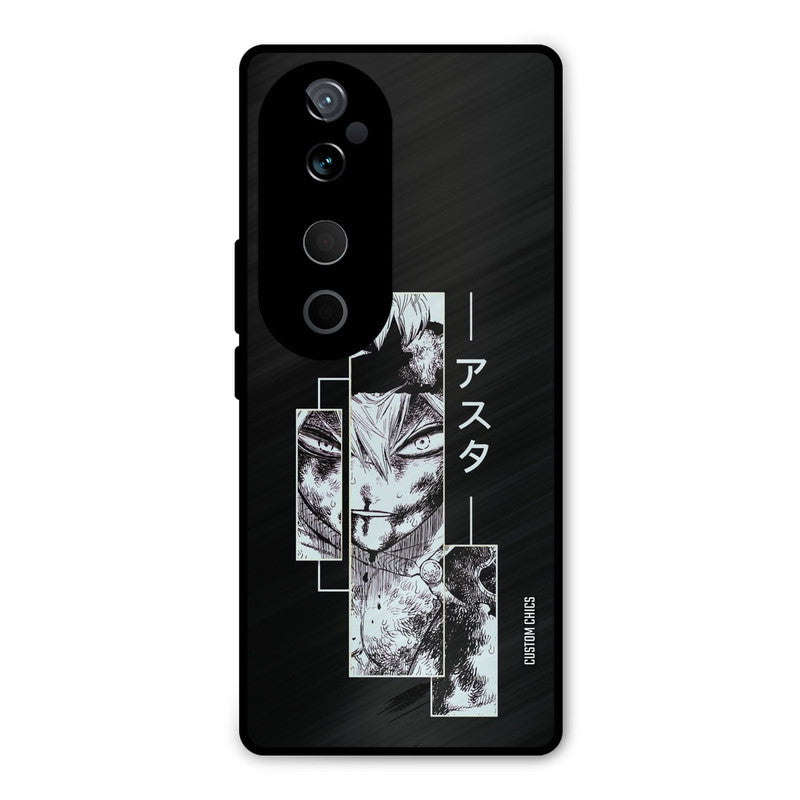 Wounded Asta Vivo V40 Pro Mobile Back Cover - Anime PrintShield Case