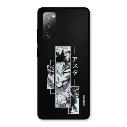 Wounded Asta Samsung Galaxy S20 FE 5G Mobile Back Cover - Anime PrintShield Case