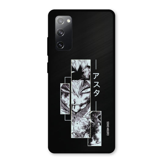 Wounded Asta Samsung Galaxy S20 FE 5G Mobile Back Cover - Anime PrintShield Case