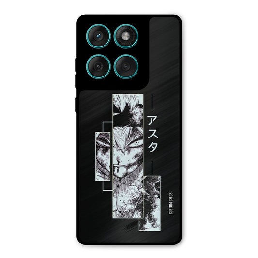Wounded Asta Motorola Edge 60 Mobile Back Cover - Anime PrintShield Case