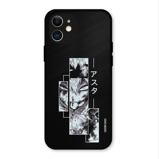 Wounded Asta iPhone 12 Mobile Back Cover - Anime PrintShield Case