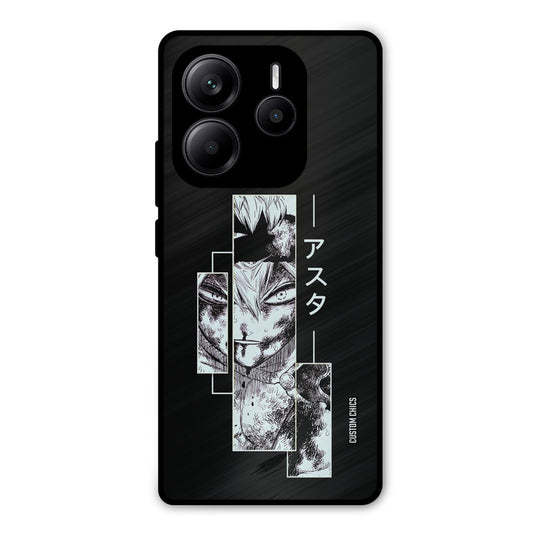 Wounded Asta Redmi Note 14 Mobile Back Cover - Anime PrintShield Case