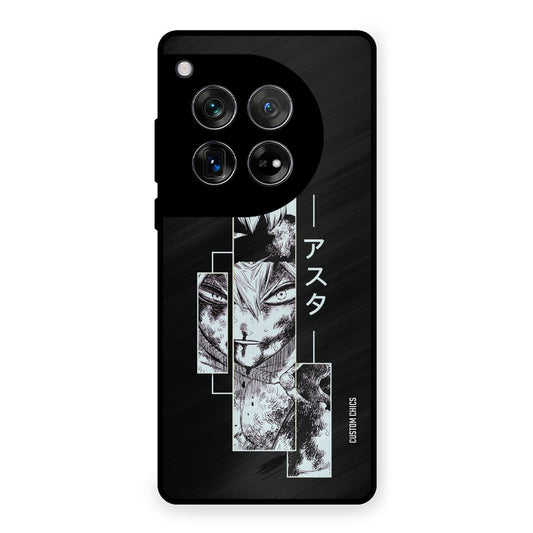 Wounded Asta OnePlus 12 Mobile Back Cover - Anime PrintShield Case