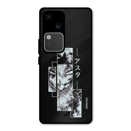 Wounded Asta Vivo V30 Mobile Back Cover - Anime PrintShield Case