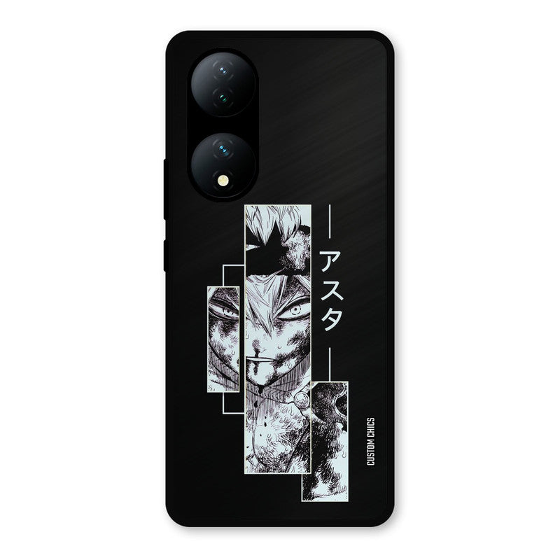 Wounded Asta Vivo Y100 Mobile Back Cover - Anime PrintShield Case