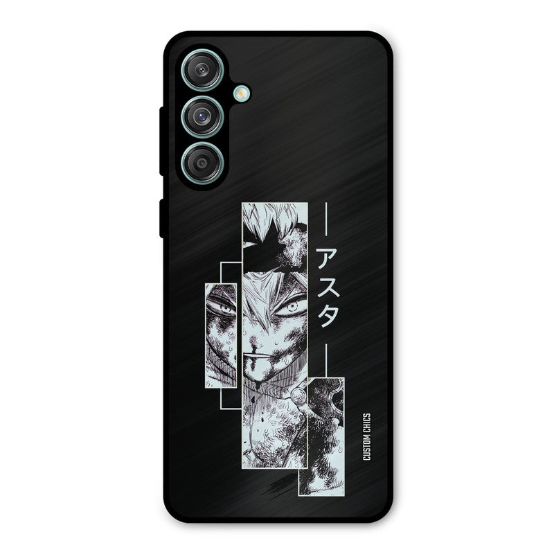 Wounded Asta Samsung Galaxy M55 5G Mobile Back Cover - Anime PrintShield Case