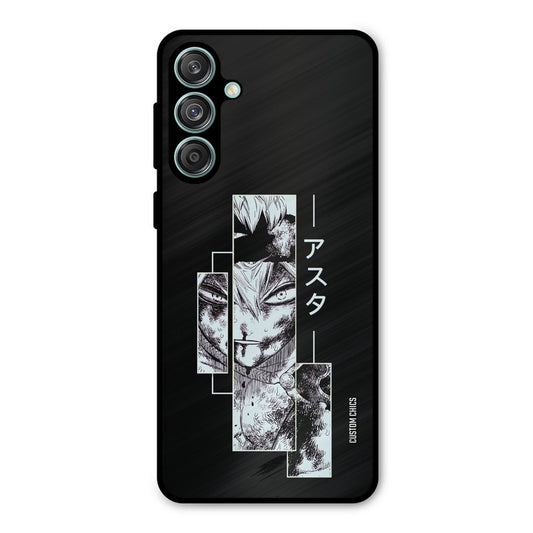 Wounded Asta Samsung Galaxy M55 5G Mobile Back Cover - Anime PrintShield Case
