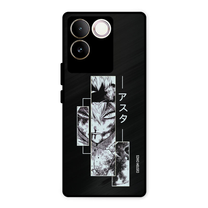 Wounded Asta iQOO Z7 Pro Mobile Back Cover - Anime PrintShield Case