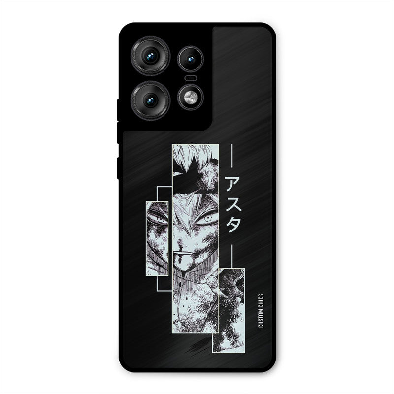 Wounded Asta Motorola Edge 50 Pro Mobile Back Cover - Anime PrintShield Case