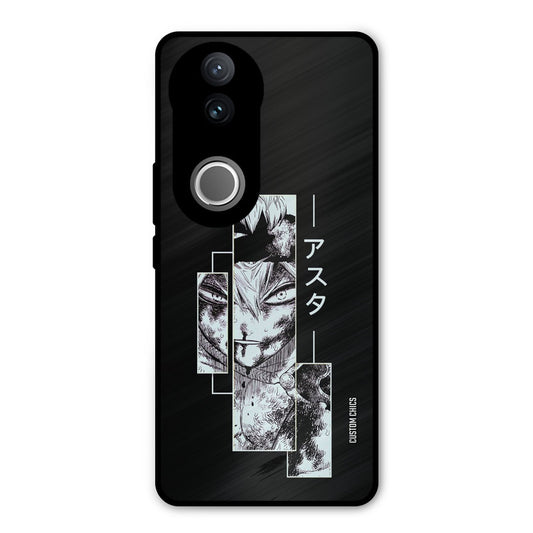 Wounded Asta Vivo V50e Mobile Back Cover - Anime PrintShield Case