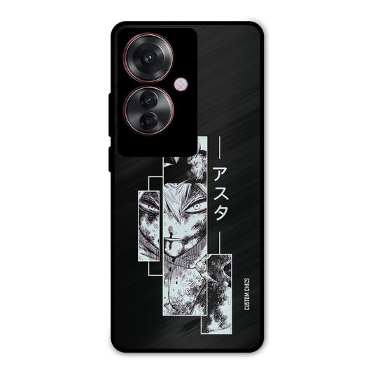 Wounded Asta Oppo F25 Pro Mobile Back Cover - Anime PrintShield Case