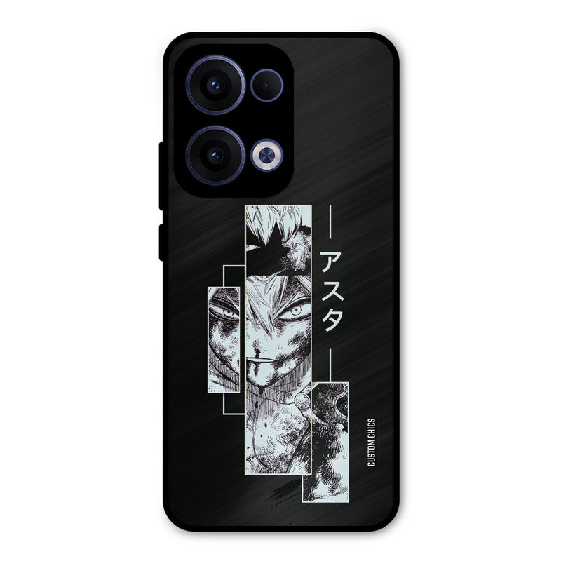 Wounded Asta Oppo Reno 13 5G Mobile Back Cover - Anime PrintShield Case