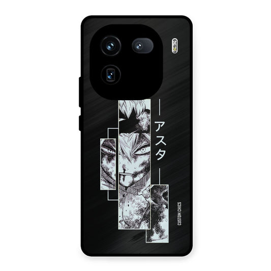 Wounded Asta iQOO 12 Mobile Back Cover - Anime PrintShield Case