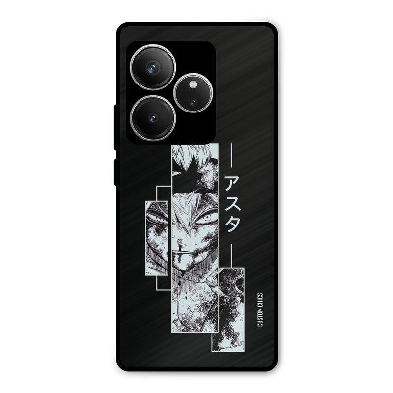 Wounded Asta Realme GT 6 Mobile Back Cover - Anime PrintShield Case