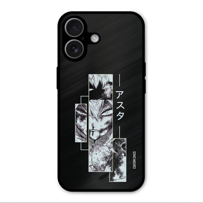 Wounded Asta iPhone 17 Mobile Back Cover - Anime PrintShield Case