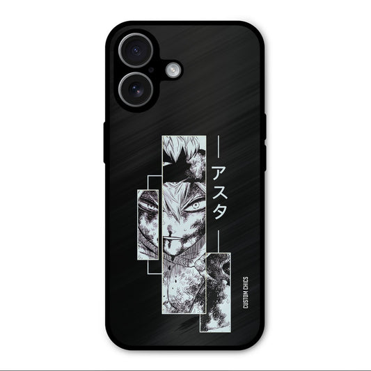 Wounded Asta iPhone 17 Mobile Back Cover - Anime PrintShield Case
