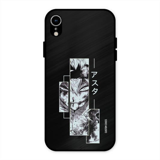 Wounded Asta iPhone XR Mobile Back Cover - Anime PrintShield Case