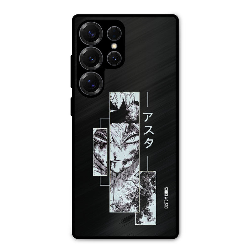 Wounded Asta Samsung Galaxy S25 Ultra Mobile Back Cover - Anime PrintShield Case