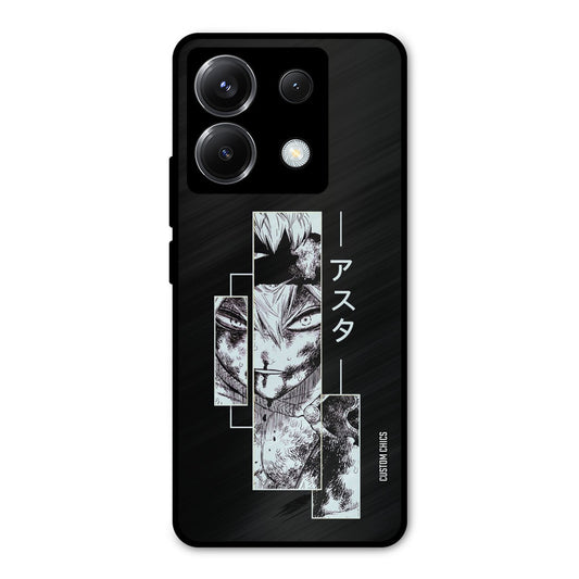 Wounded Asta Poco X6 Mobile Back Cover - Anime PrintShield Case