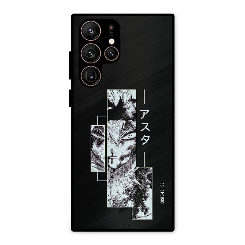 Wounded Asta Samsung Galaxy S22 Ultra Mobile Back Cover - Anime PrintShield Case