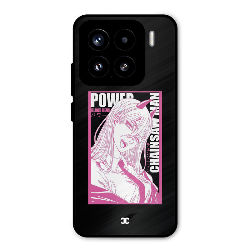 Blood Devil Power Xiaomi 15 5G Mobile Back Cover - Anime PrintShield Case