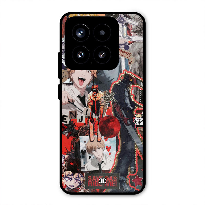 Denji Thoughts Xiaomi 15 5G Mobile Back Cover - Anime PrintShield Case