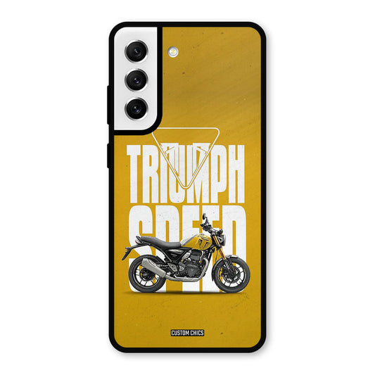 Yellow Cruiser Samsung Galaxy S21 FE 5G Mobile Back Cover - Car&Bike PrintShield Case