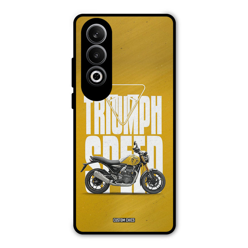 Yellow Cruiser OnePlus Nord CE4 Mobile Back Cover - Car&Bike PrintShield Case
