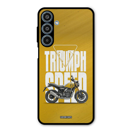 Yellow Cruiser Samsung Galaxy M35 5G Mobile Back Cover - Car&Bike PrintShield Case